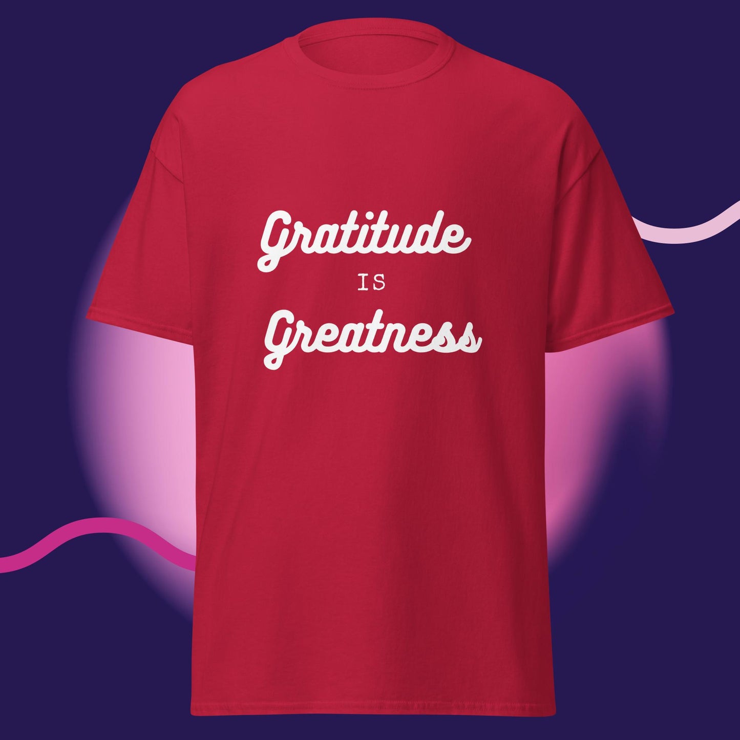 GRATITUDE IS GREATNESS T-SHIRT