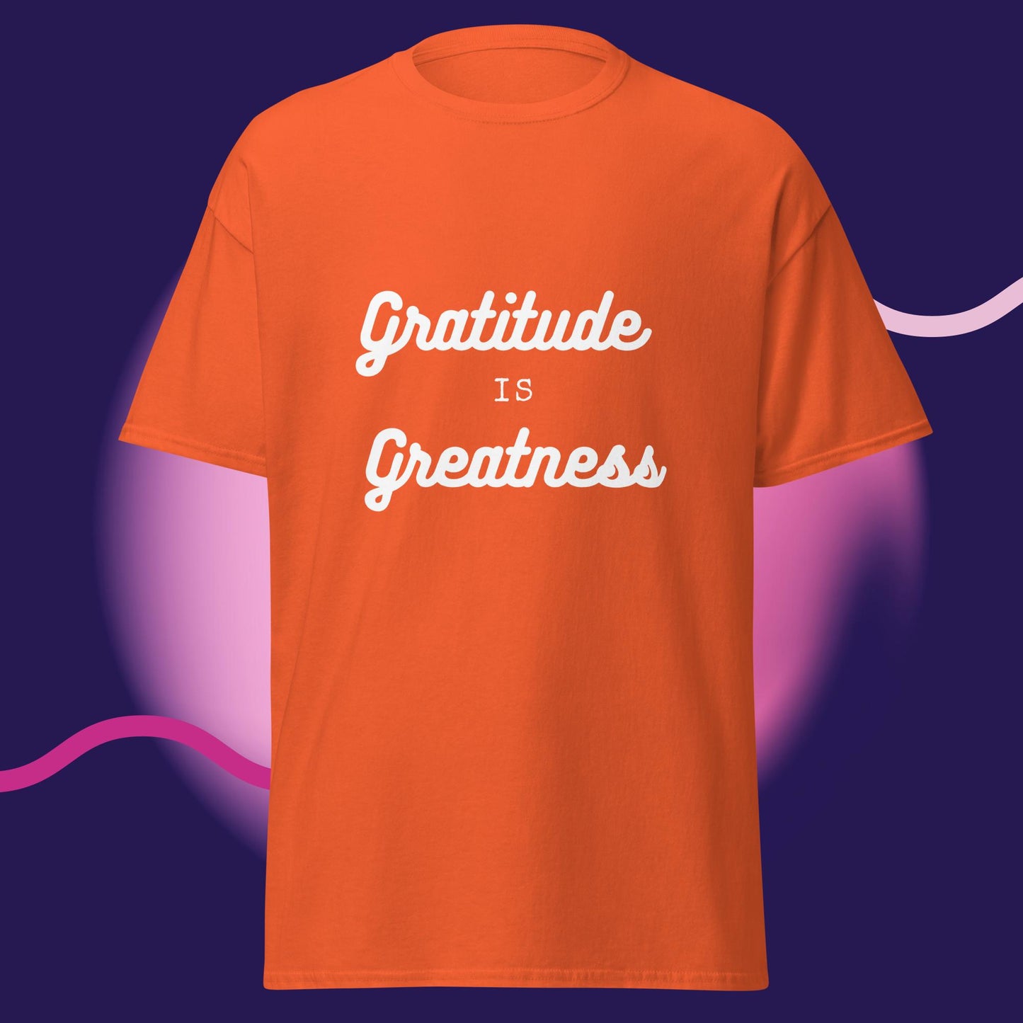 GRATITUDE IS GREATNESS T-SHIRT