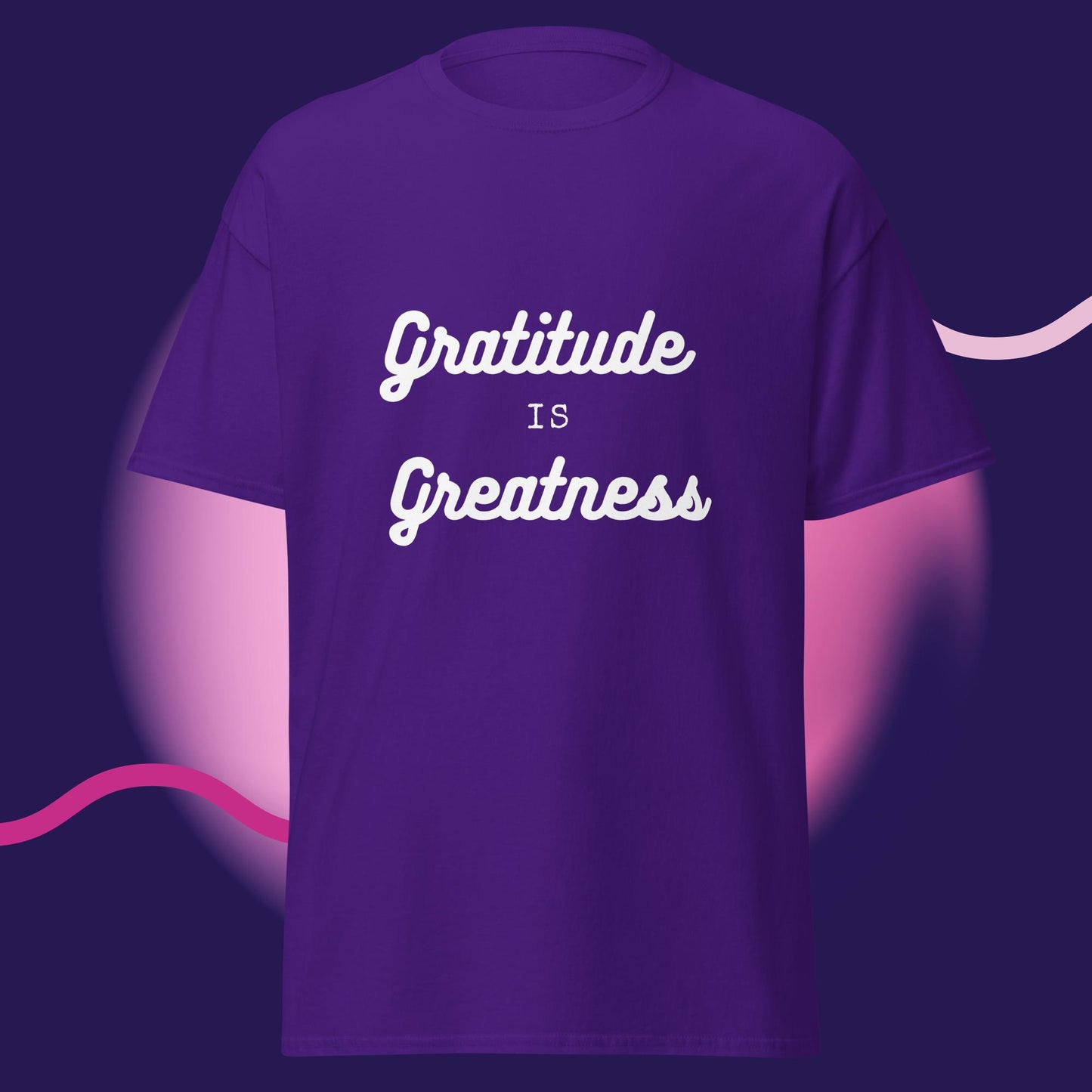 GRATITUDE IS GREATNESS T-SHIRT