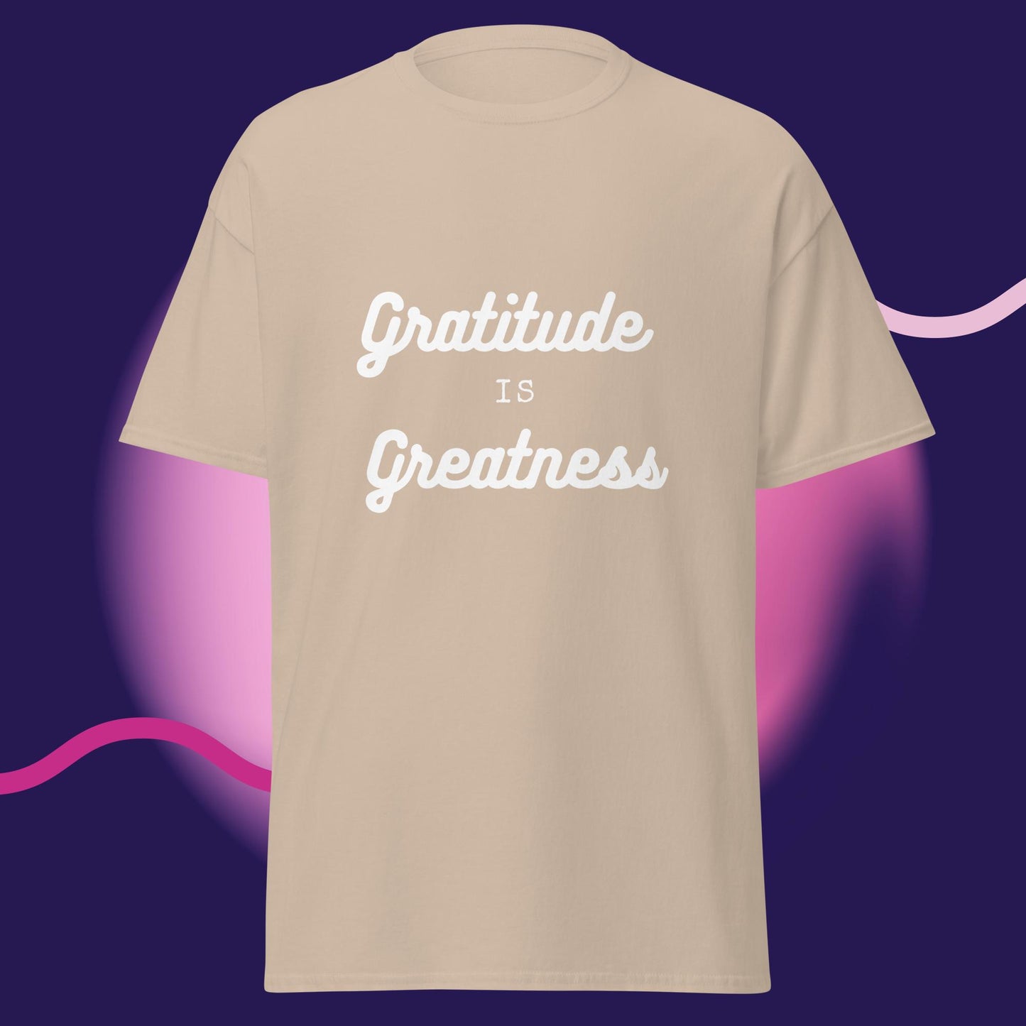 GRATITUDE IS GREATNESS T-SHIRT