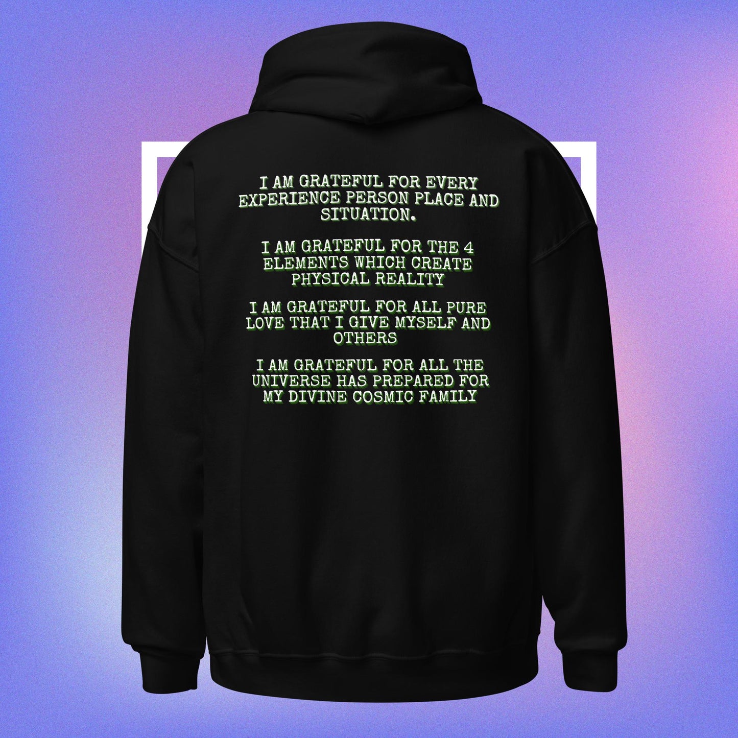 GRATITUDE IS GREATNESS HOODIE