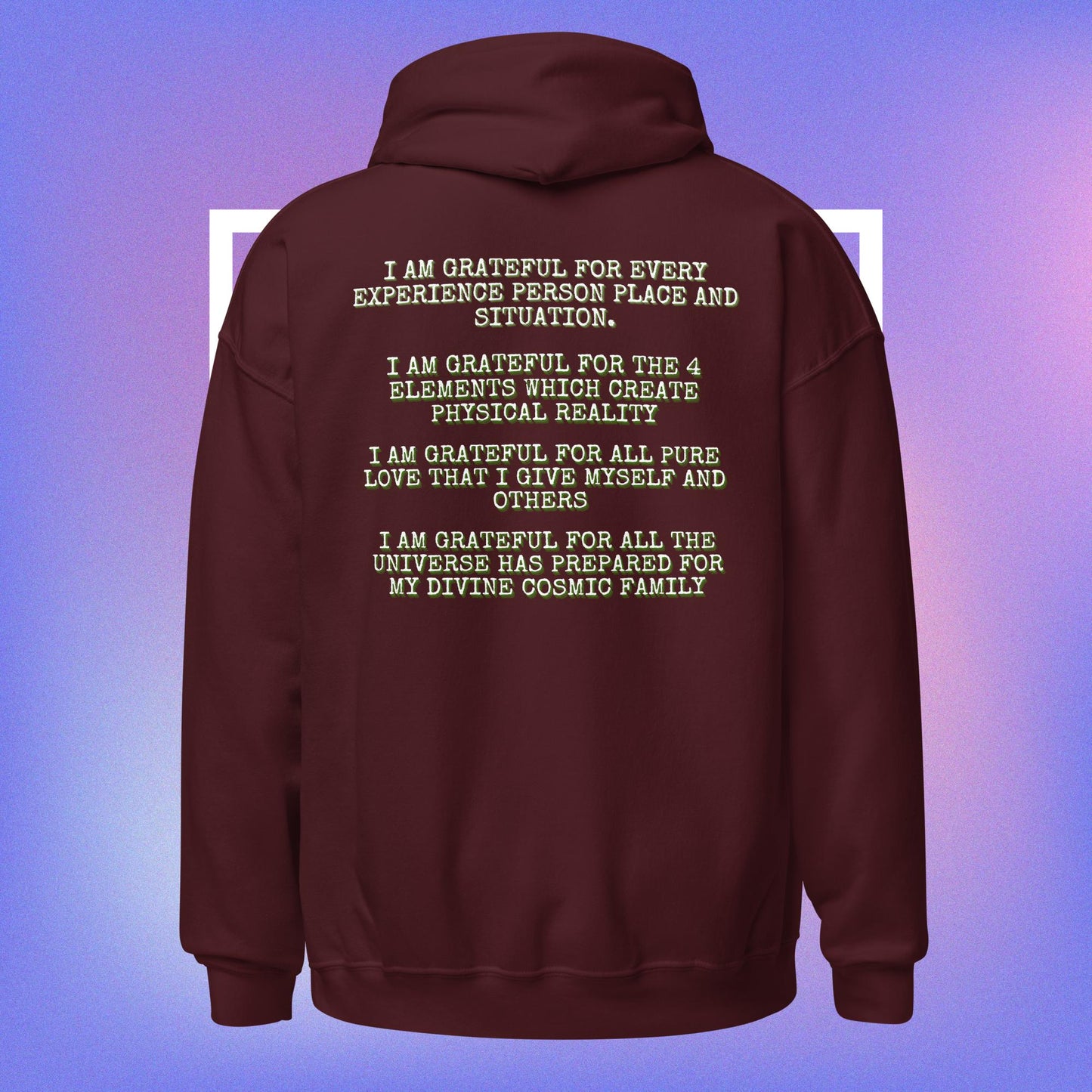 GRATITUDE IS GREATNESS HOODIE