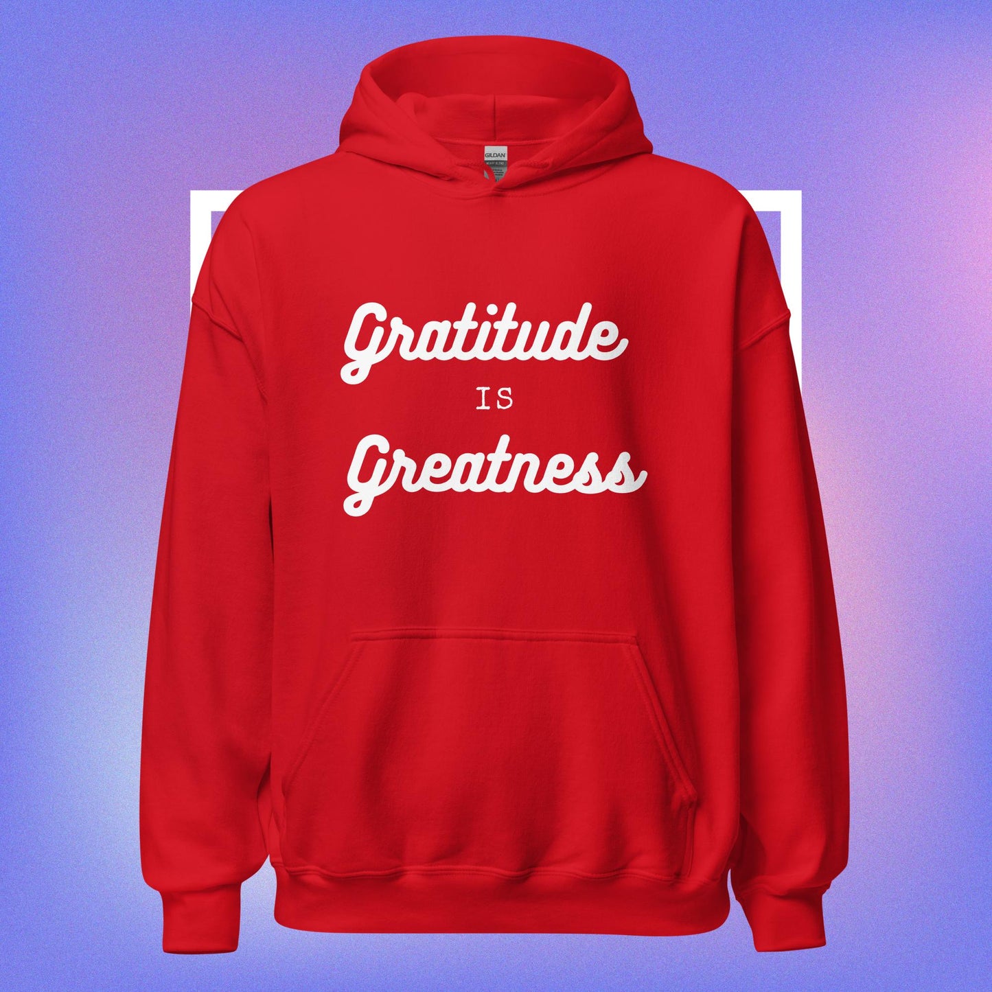 GRATITUDE IS GREATNESS HOODIE