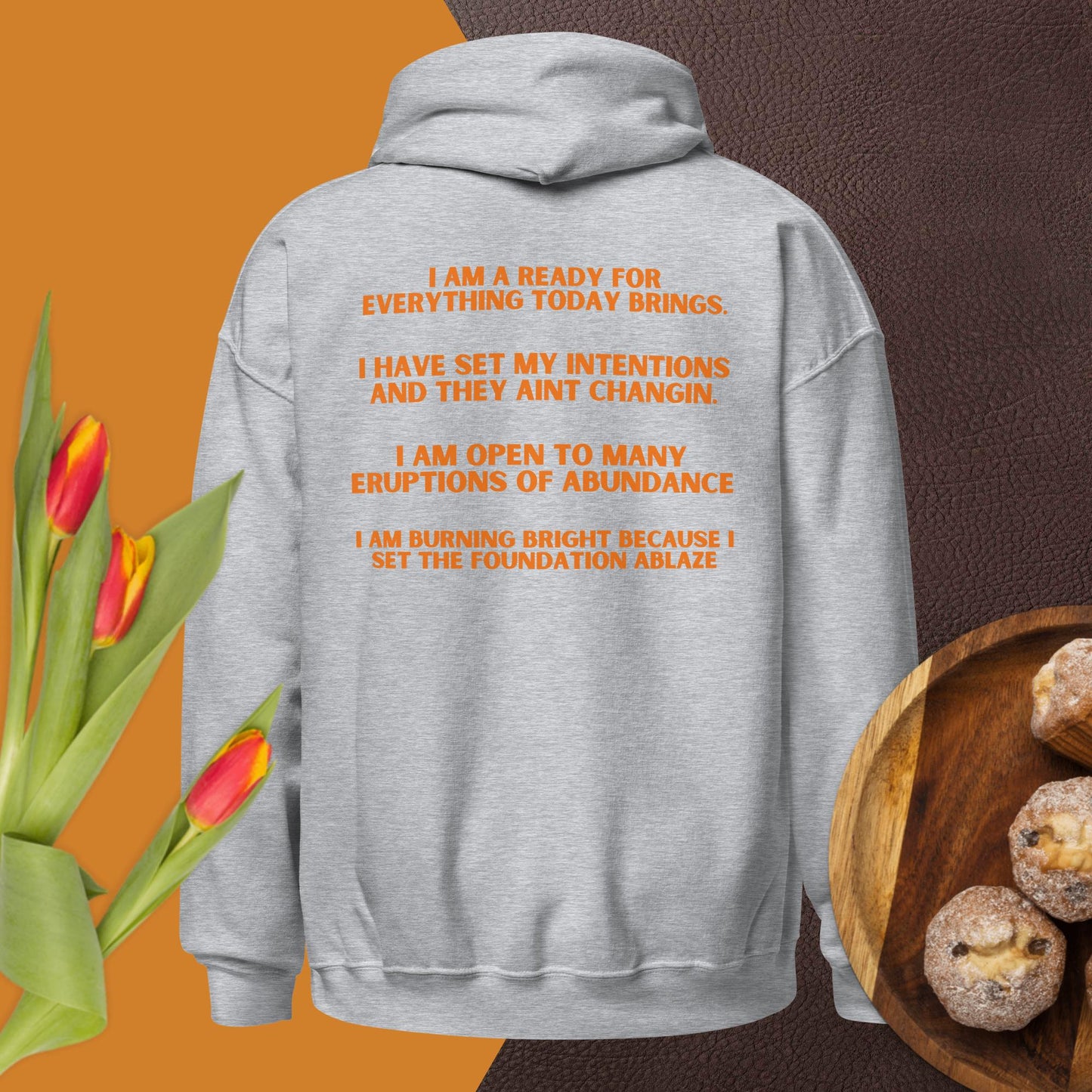 FIRE NEVER DIES HOODIE